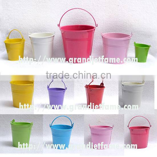 home decoration orange iron candle holder wedding