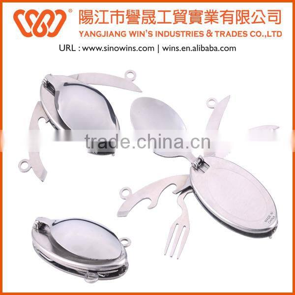 A21-9003 Handy and Foldable Stainless Steel Travel Cutlery Set