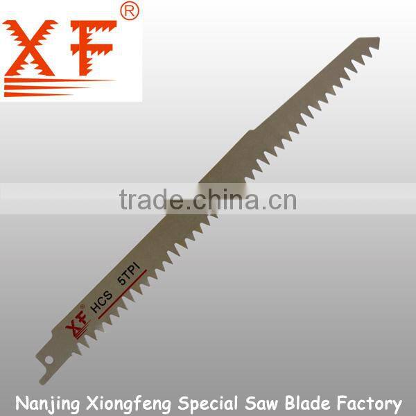 XF-S1531 5PCS: 5TPI High Carbon Steel for purning green wood hacksaw blade