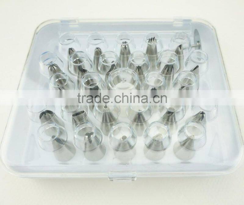 42158 Stainless Steel Cake Decorating Tips/Mouth for Pastry bag/Fondant Tools