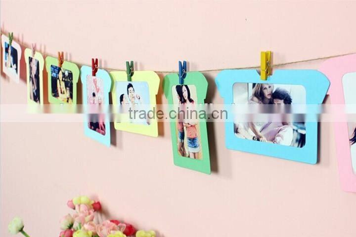 DIY Hanging Paper Photo Frame Picture Album Happy Birthday Wishes For Girlfriend