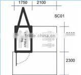 Outdoor 2017 wholesale new design folding camper trailer tent