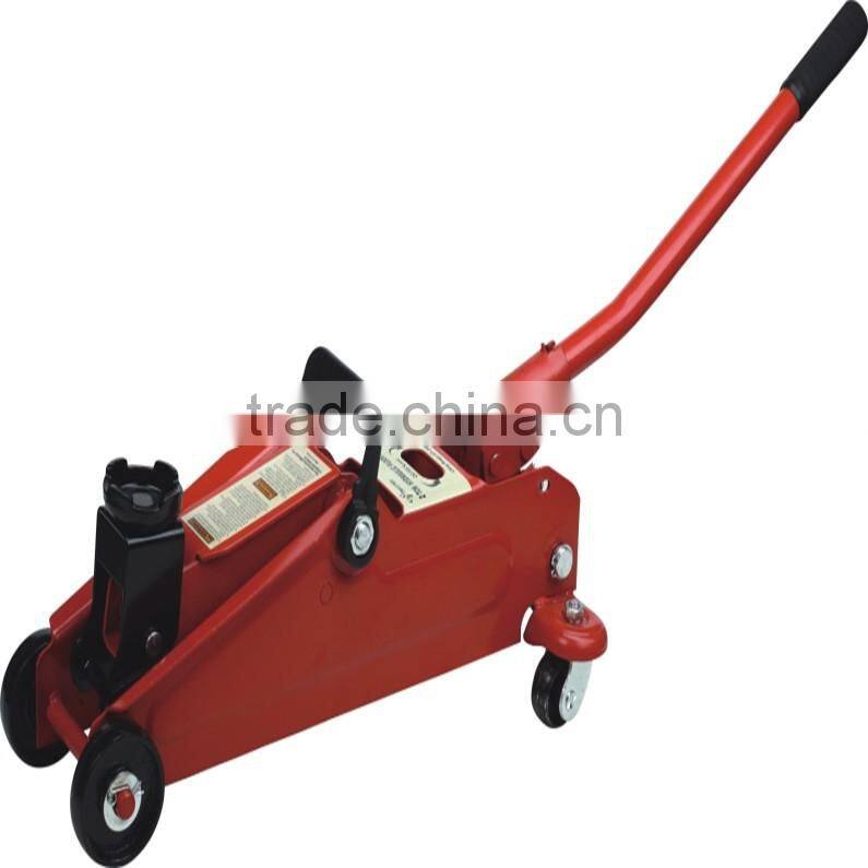 High-rise Lift 2t Hydraulic Floor Jack With Foot Pedal Powered Car Jack