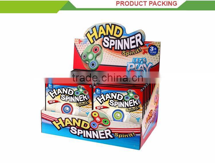 Best sale real color fingertip gyroscope toy bearing gear spinner