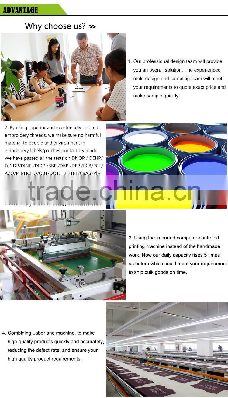 OEM custom silk screen removable t-shirt heat transfer sticker