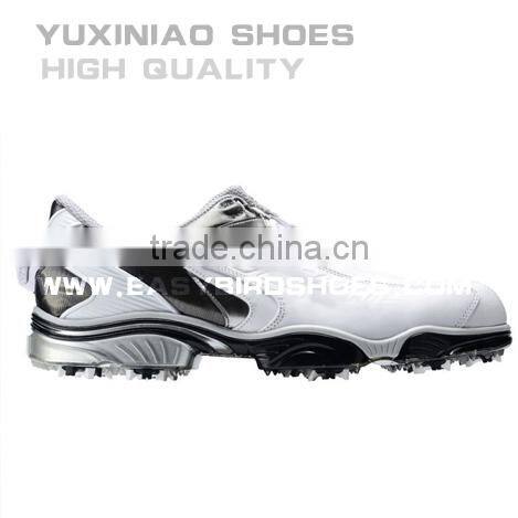 new style fashion men golf shoes sneakers sport for business high quality, adults high top golf shoes with spike made in china