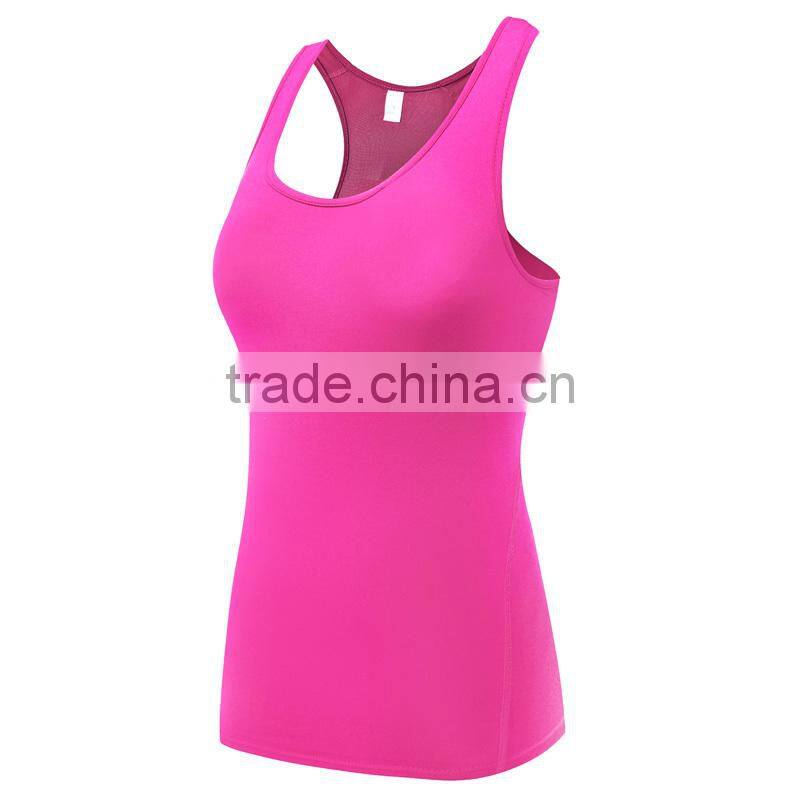Custom Made wholesale athletic women fitness tank top