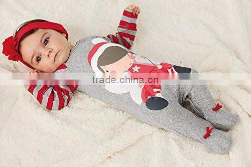2016 new unisex christmas baby jumpsuit children winter