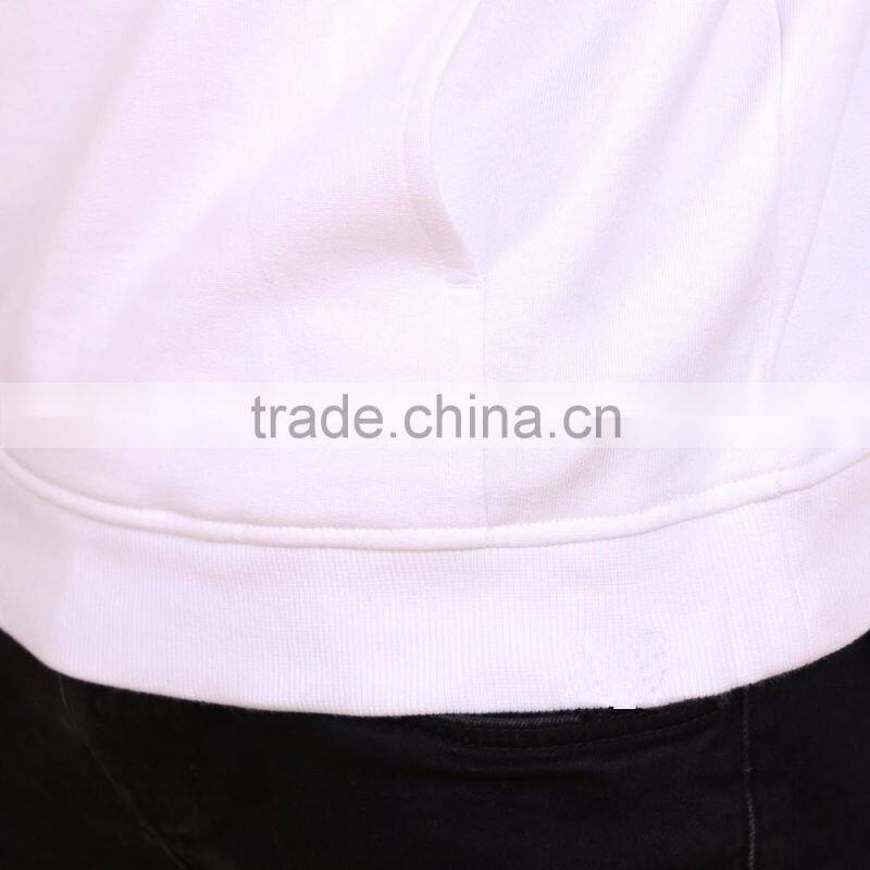 Men fashion high quality french terry sweat hoody , hoodie sweater custom made factory