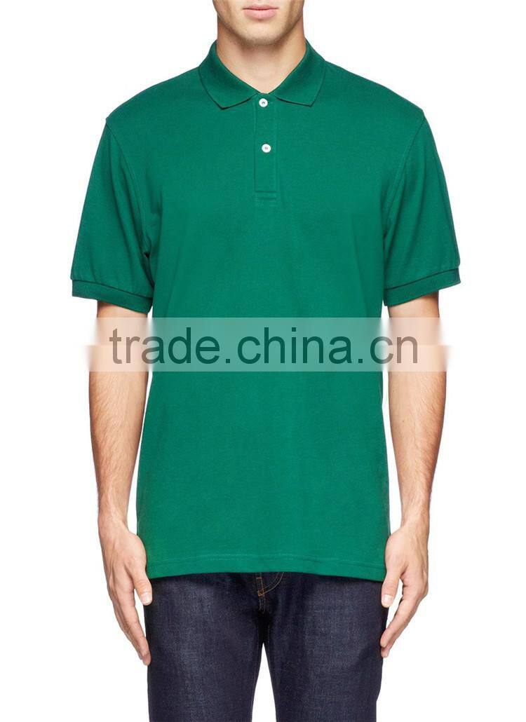 Bulk custom plain green polo shirt for men mint green mens polo shirts