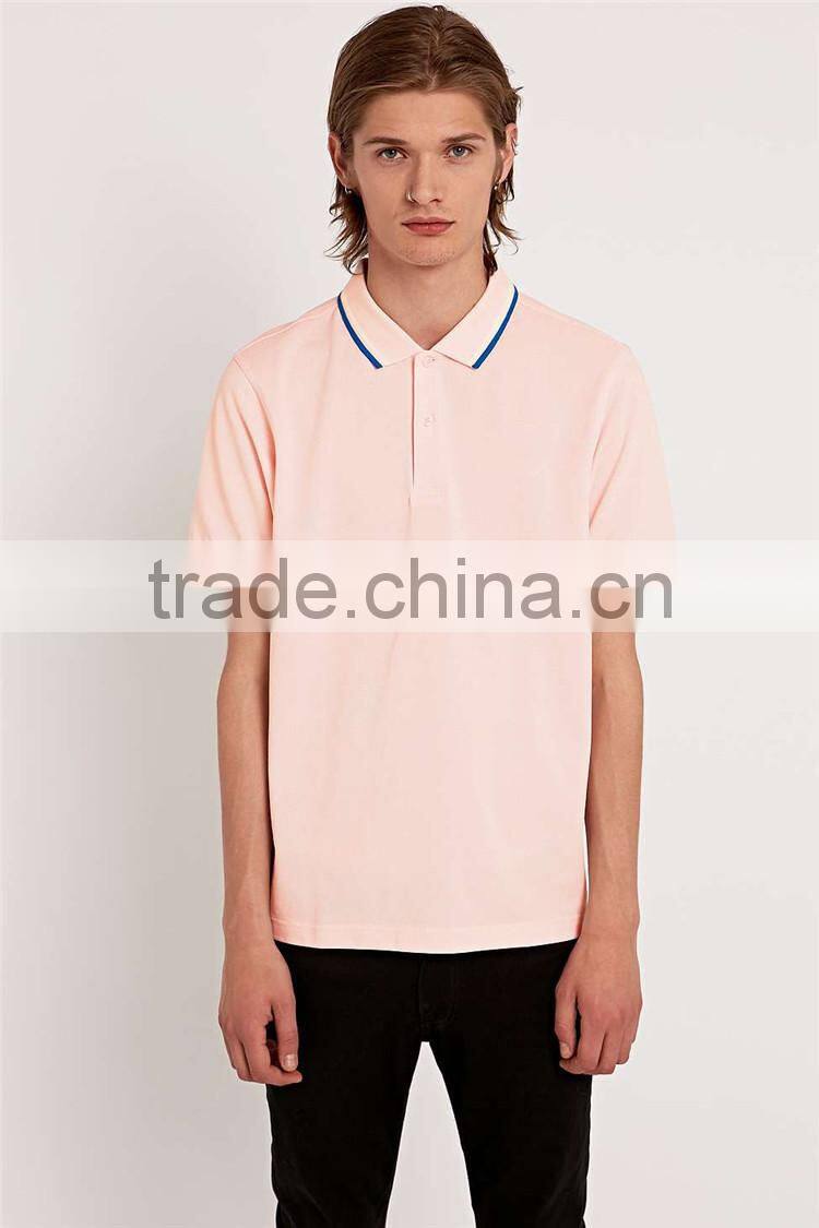 Stylish design neck blank organic cotton polo t shirts bulk polo shirts