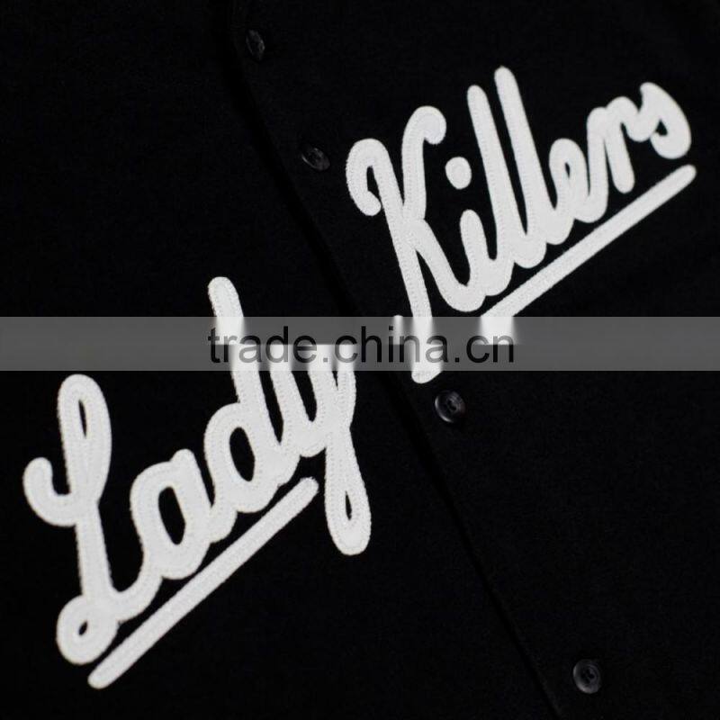 wholesale Applique Baseball jerseys Tees Tops Shirts Custom Baseball V-neck Jersey