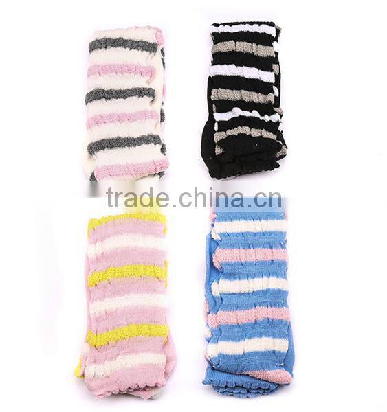 2017 New Arrival Personalized Your Own Brand Design Long Stretch Polyester Cotton Cartoon Cute Kids Girl Tube Socks