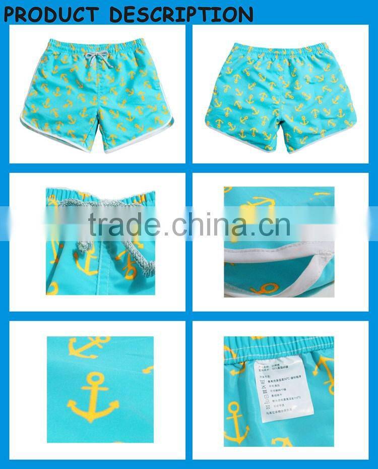 Ready Made Women 100%Polyester Breathable Lady Boardshorts