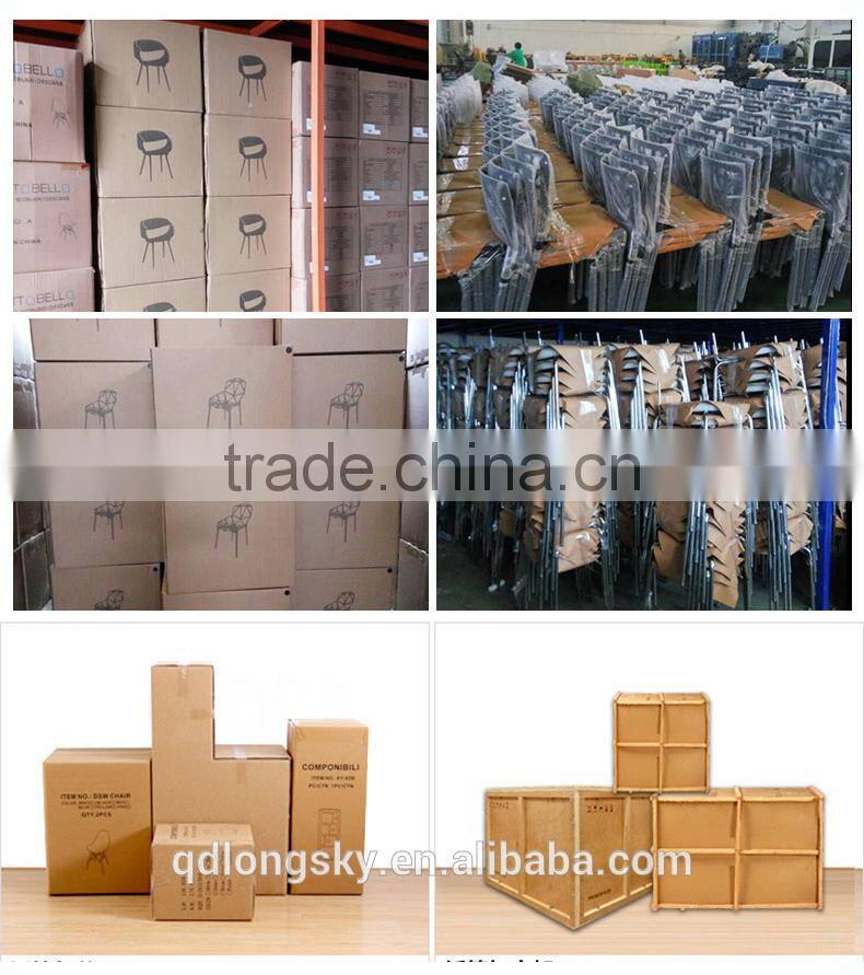 LS-4017 plastic PP famous modern design chair for living room cafe restaurant