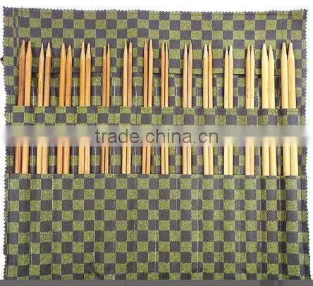 Double pointed smooth bamboo charcoal stick needle Sweater knitted needle