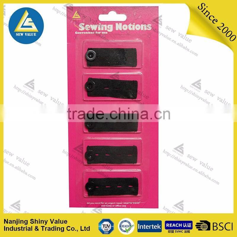 Individual packing custom elastic material pants extenders with high extension