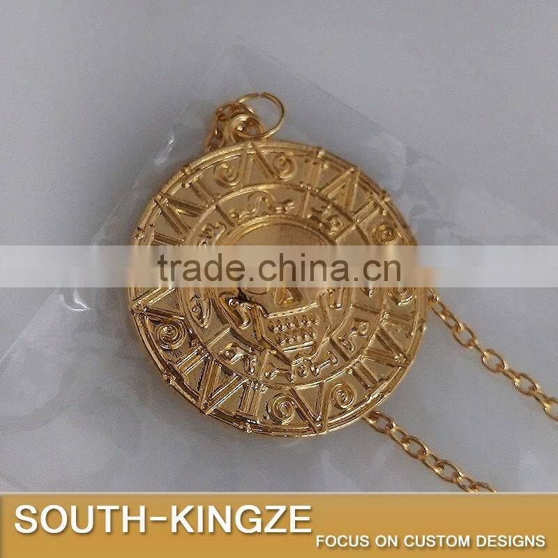 Gold Color Street Retail Jewelry Pendant