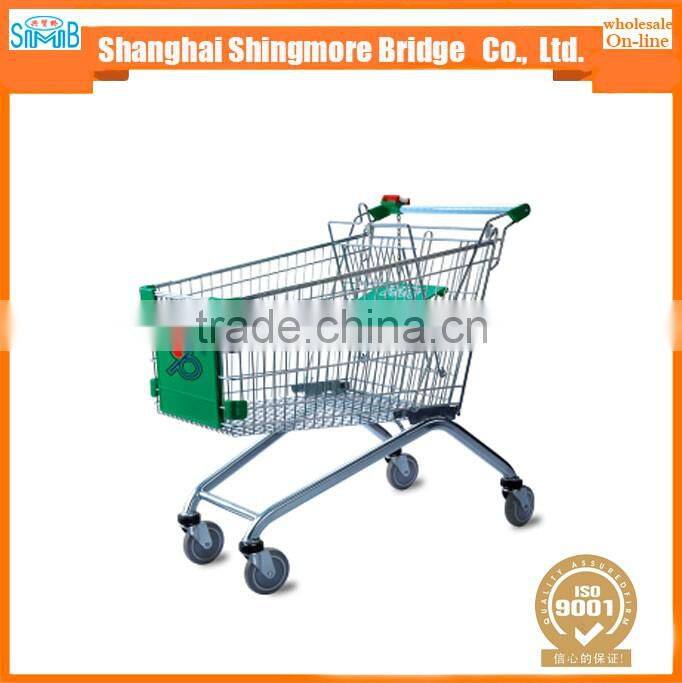 hot selling good quality metal shopping trolley for European market