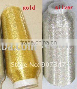 hot selling wholesale pure gold metallic yarn, metallic thread, yarn