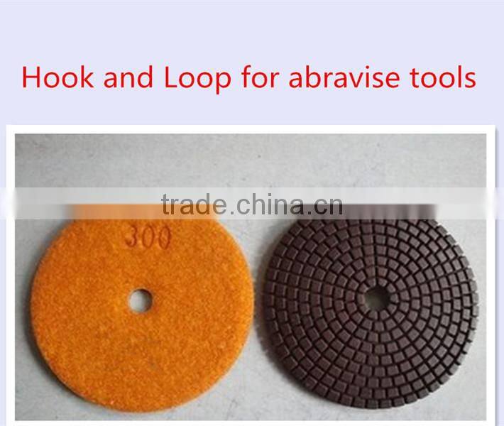 Abrasive hook and loop Rounds precut pieces dot