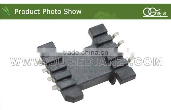 220v 12v plastic bobbin EEM12.7 LCP horizontal SMD pin4:4