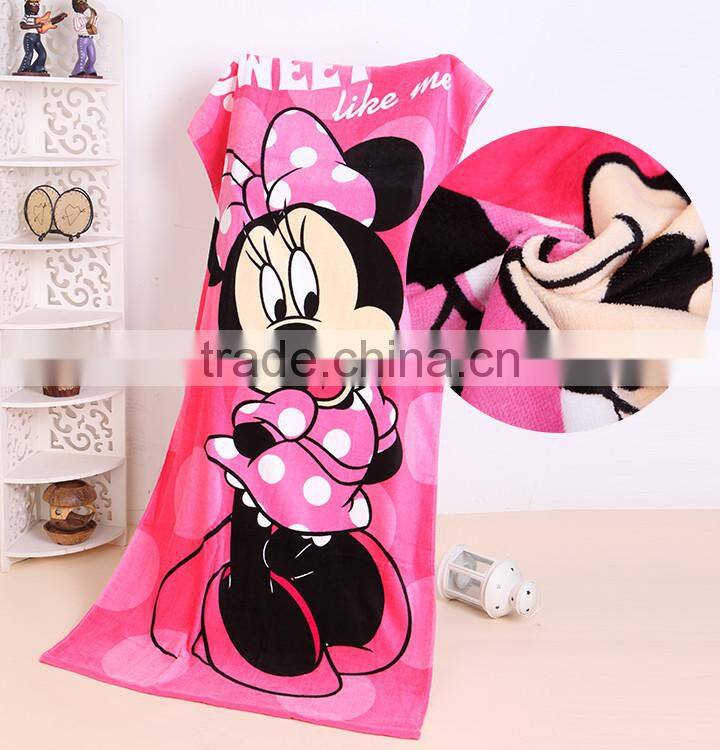 Customize 100% cotton reactive printed twister beach towel game beach towel