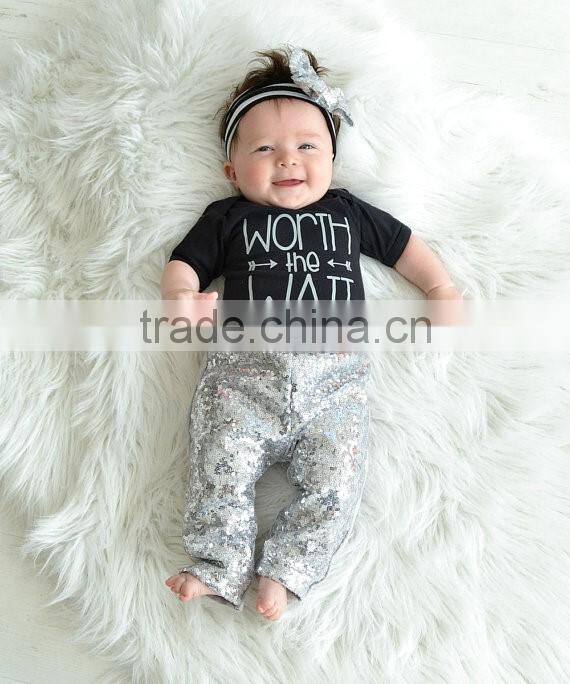 Factory hot sale wholesale icing pants/sequins pants