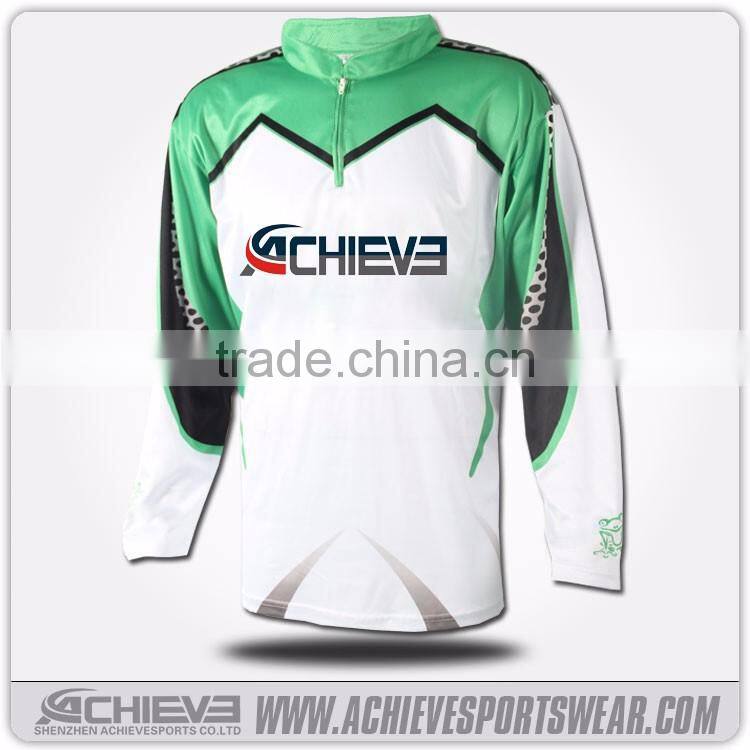 Made to order custom fishing jersey UV protection