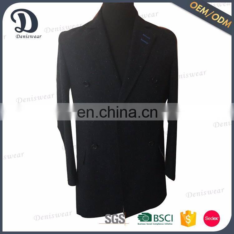 2017 new design men DB long wool coat