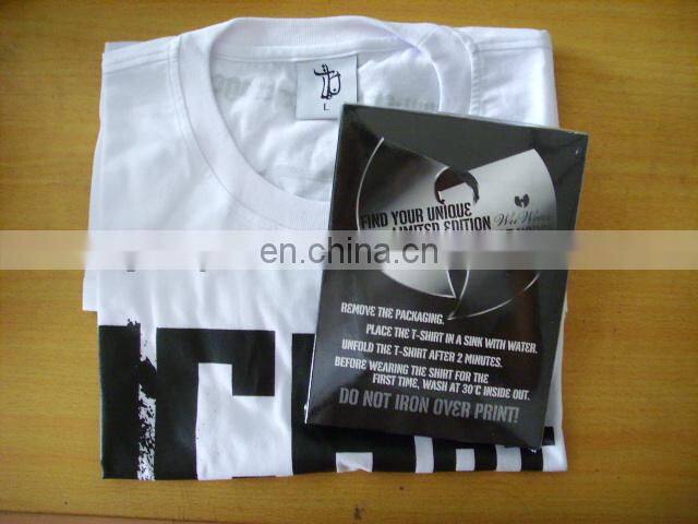 compressed t-shirt for AD promotion