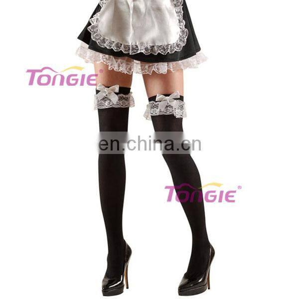 Sexy Women Maid Black Stockings Fancy Stockings