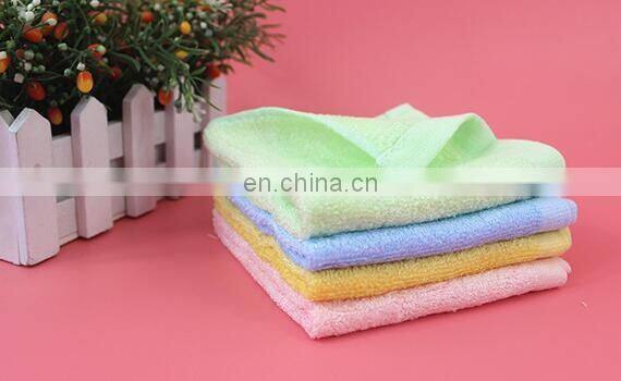 2piece/lot High quality Bamboo fiber fabric children baby Square towel saliva towel Face Sweat towel bathroom