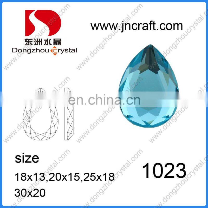 Wholesale Loose Crystal Garment Beads Mirror Glass Stone for Clothing Decoration