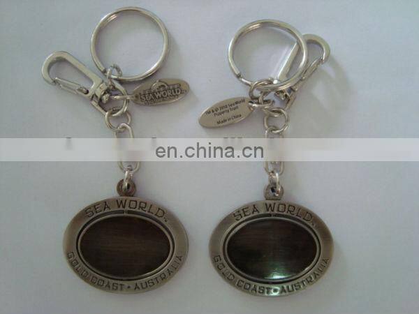 sail rudder keychain blank navy gift key ring