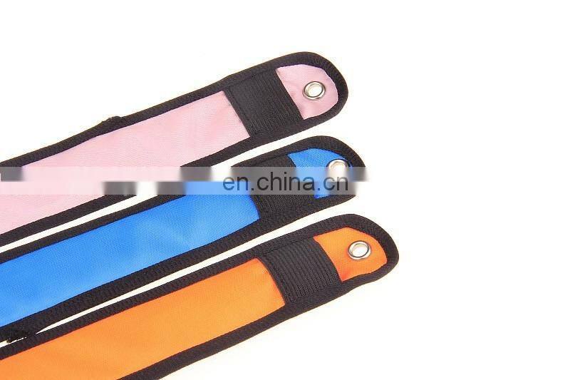 high quanlity LED custom slap bracelets armbands for running