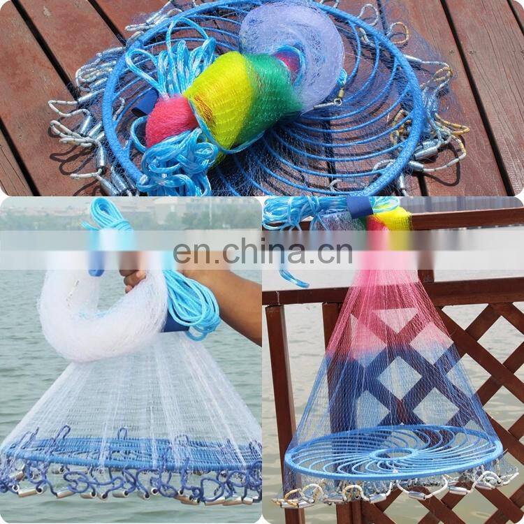 PE black fishing trap Hot dip galvanizing wire lobster trap fish traps foldable big spring cage for sale