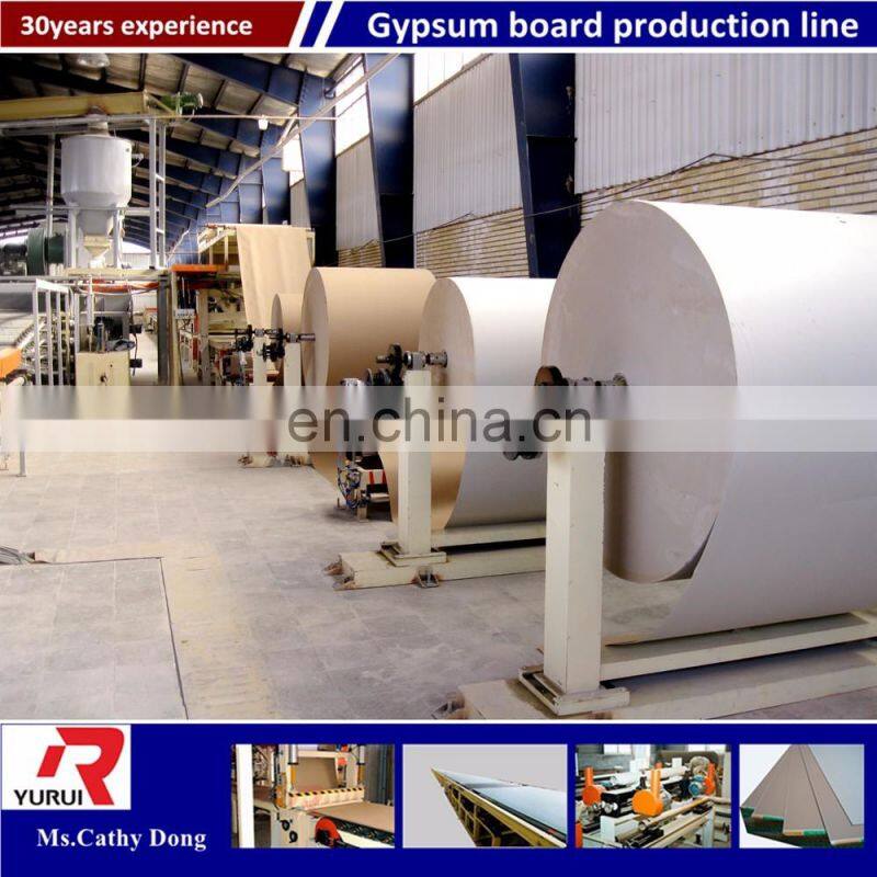 2016 hot sale germany type gypsum board production line/germany type gypsum board production line equipments producing