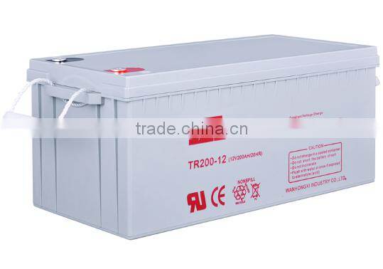 SMF deep cycle rechargeable solar batteries 12v 200ah 500ah 1000ah etc