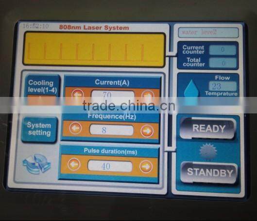 808nm diode laser epilator hair remover permanent hair removal