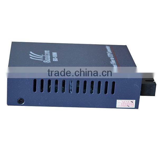 Single mode fast ethernet media converter