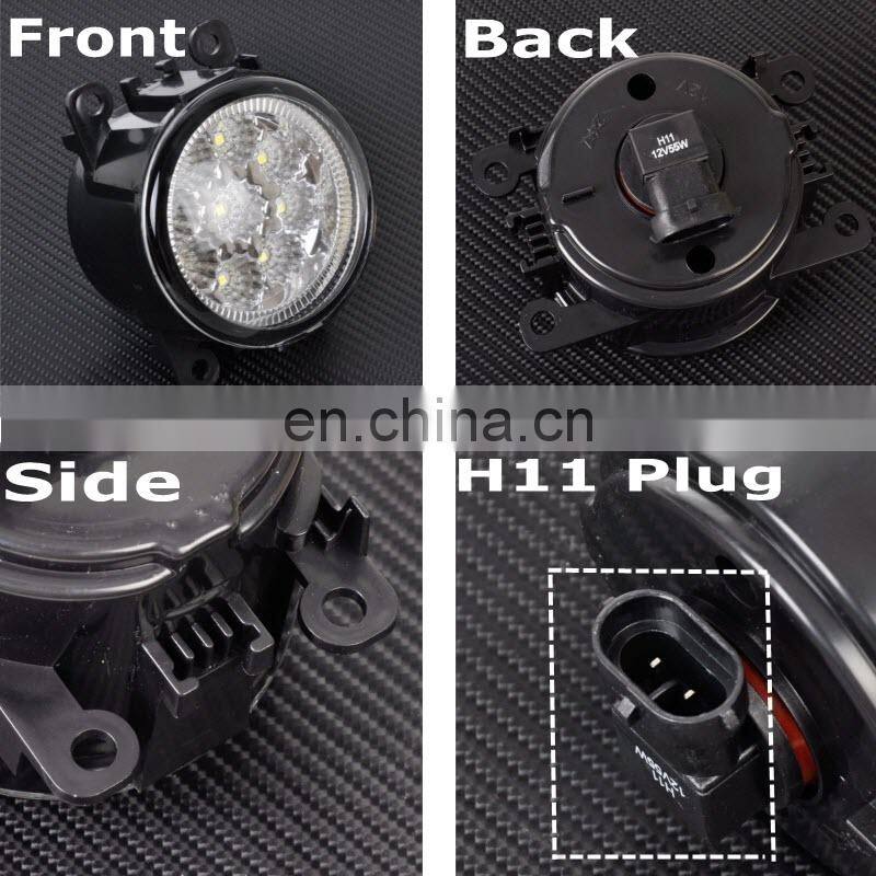 Fog Lights for 2013 2014 2015 Ford Mondeo Fusion DRL DAYTIME RUNNING LIGHT FOG LAMP