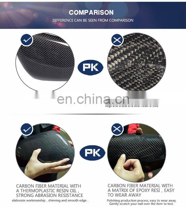 Replacement Carbon Fiber Mirror Cover for VW GOLF 4 IV MK4 97-03