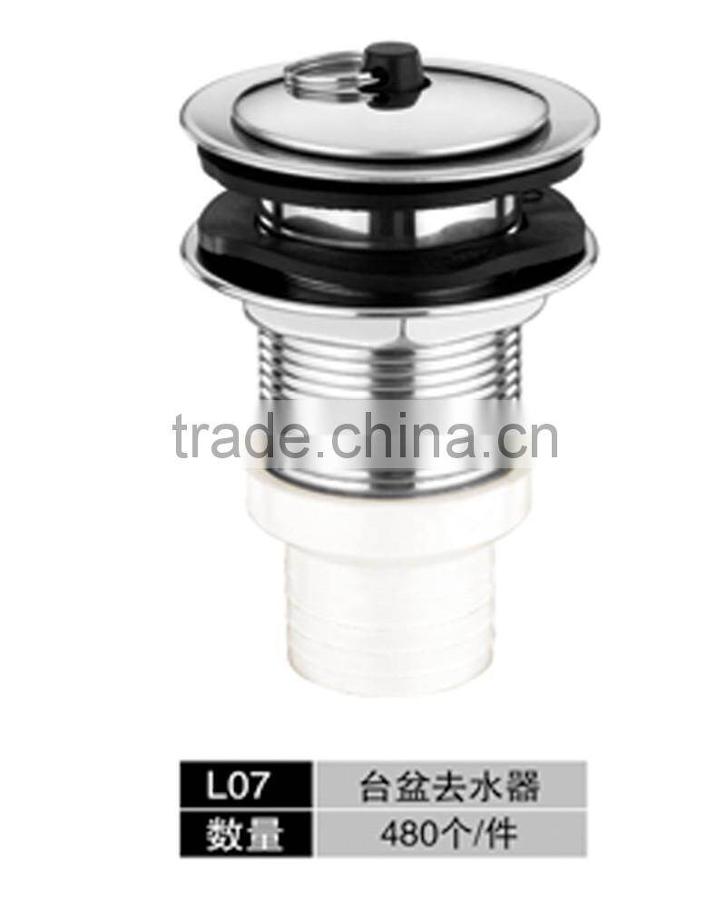 Chaozhou Caitang Wesda Bathroom Accessories 2015 Stainless Steel basket Strainer Waste Drain