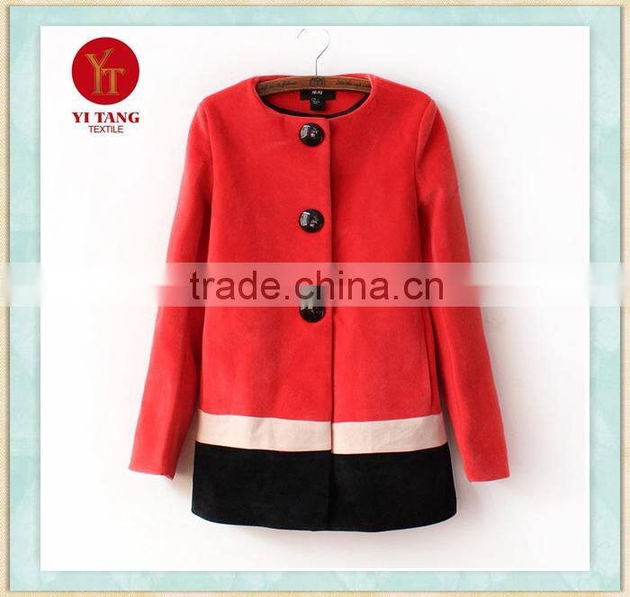 High quality korean style fashion women coat