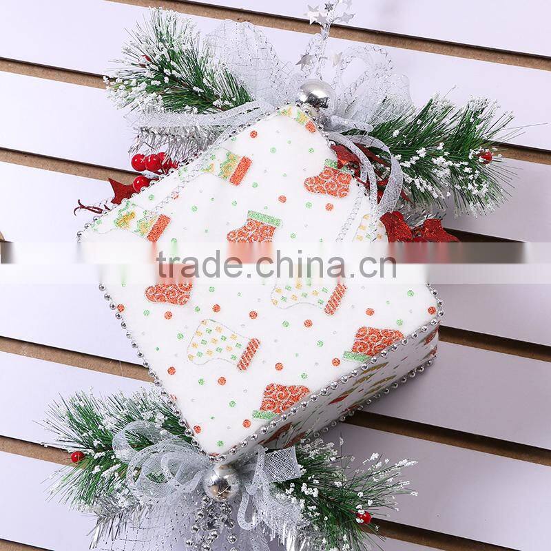 New design hanging styrofoam decoration for christmas
