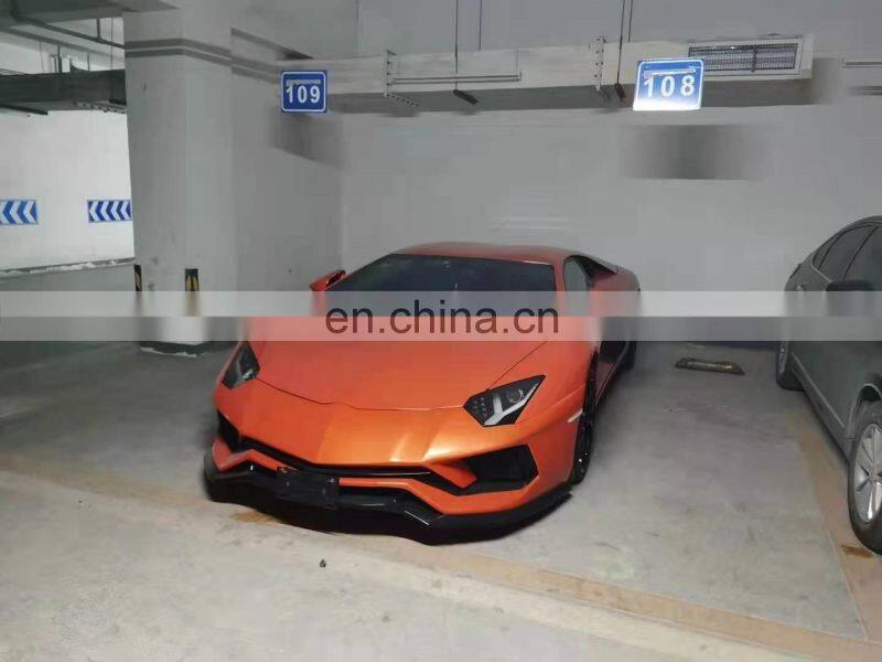 Runde Perfect Fitment For Lamborghini Aventador LP700 LP720 Upgrade LP740S Sport OEM Front Bumper With Front Lip Body Kit