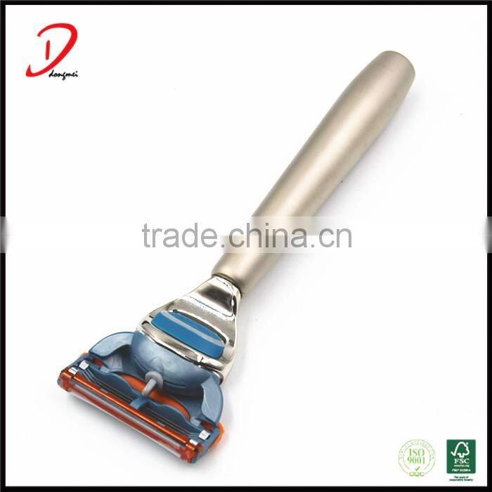 High quality metal handle shaving razor and razor stand