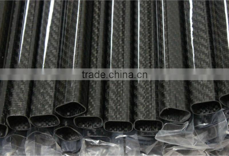 Top quality carbon fiber rectangular tube