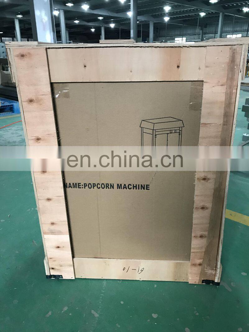 2020 commerical small popcorn vending machine on Amusement park food stand